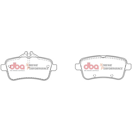 Kit de freinage arrière DBA 4000 Series T3 rainuré + plaquettes Xtreme Performance Mercedes SLC 43 AMG 367/390 ch (2016+)