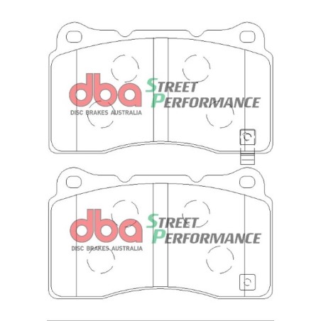 Kit de freinage avant DBA Street Series T2 + plaquettes SP Mitsubishi Lancer Evolution V à IX (1997-2008)