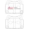 Kit de freinage arrière DBA 4000 Series T3 rainuré + plaquettes Xtreme Performance Mitsubishi Lancer Evolution X (2008-2016)