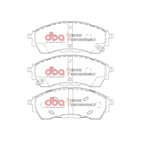 Kit de freinage avant DBA 4000 Series T3 rainuré + plaquettes Xtreme Performance Ford Ranger Raptor (2023+) 290 ch (2023+)