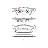 Kit de freinage avant DBA Street Series T2 rainuré + plaquettes Street Performance Ford Focus 4 ST 280 ch (2019+) Kit de freinage avant DBA Street Series T2 rainuré + plaquettes Street Performance Ford Focus 4 ST 280 ch (2019+)