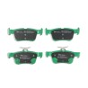Kit de freinage arrière DBA Street Series T2 rainuré + plaquettes Street Performance Ford Focus 4 ST 280 ch (2019+)