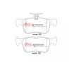 Kit de freinage arrière DBA 4000 Series T3 rainuré + plaquettes Xtreme Performance Ford Focus 4 ST 280 ch (2019+)
