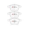 Kit de freinage avant DBA Street Series T2 rainuré + plaquettes Street Performance Ford Focus 2 ST 225 ch (2005-2011)
