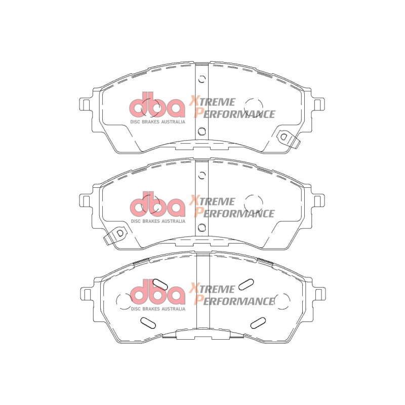 Kit de freinage avant DBA 4000 Series T3 + plaquettes Xtreme Performance Ford Ranger Raptor (2019-2023) 213 ch (2019-2023)