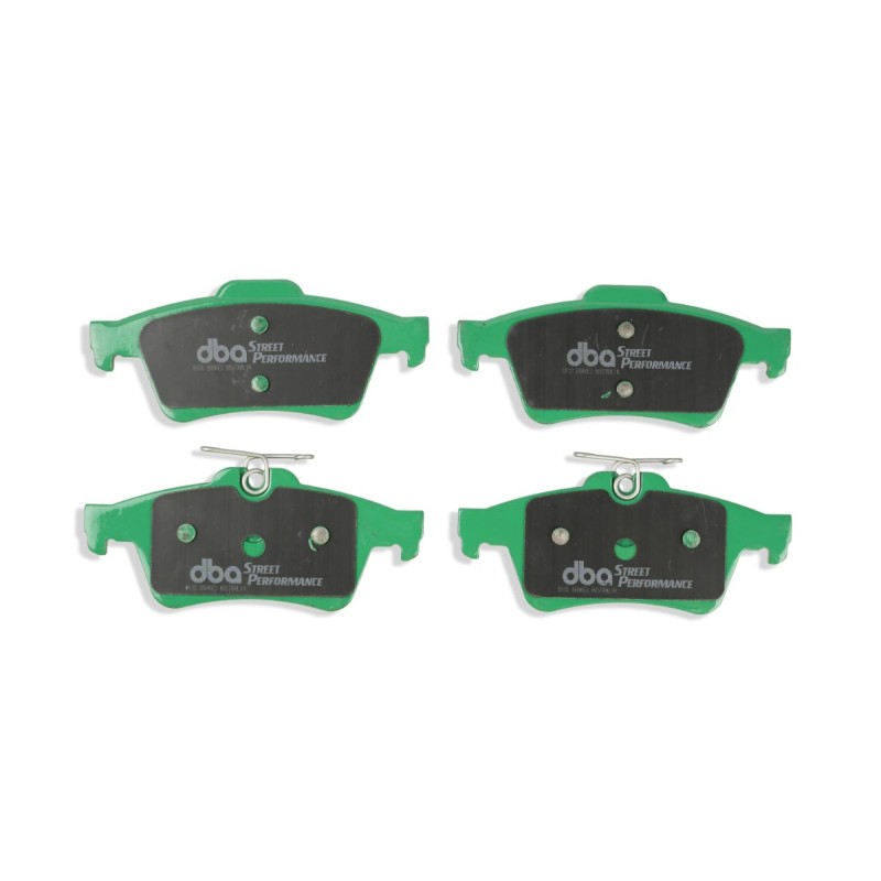 Kit de freinage arrière DBA Street Series T2 rainuré + plaquettes Street Performance Ford Focus 3 ST 250 ch (2011-2018)