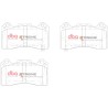 Kit de freinage avant DBA 4000 Series T3 rainuré + plaquettes Xtreme Performance Ford Focus 3 RS 350 ch (2016-2018)