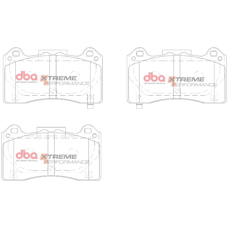 Kit de freinage avant DBA 4000 Series T3 rainuré + plaquettes Xtreme Performance Ford Focus 3 RS 350 ch (2016-2018)