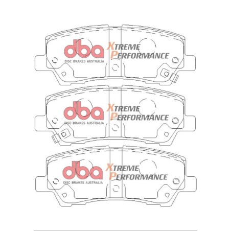 Kit de freinage arrière DBA 4000 Series T3 + plaquettes Xtreme Performance Ford Mustang 6 2.3 EcoBoost / 5.0 V8 (2015-2024)