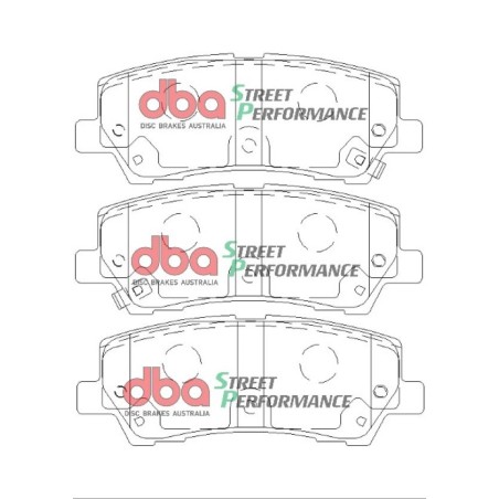 Kit de freinage arrière DBA 4000 Series T3 + plaquettes Street Performance Ford Mustang 6 2.3 EcoBoost / 5.0 V8 (2015-2024)