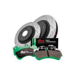 Kit de freinage avant DBA 4000 Series T3 rainuré + plaquettes Street Performance Ford Mustang 6 5.0 V8 (2015-2024)