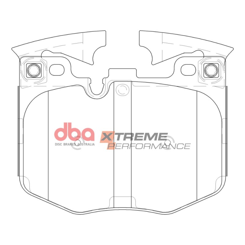 Kit de freinage avant DBA 4000 Series T3 rainuré + plaquettes Xtreme Performance Toyota GR Supra 258/335/435 ch (2019-2026)