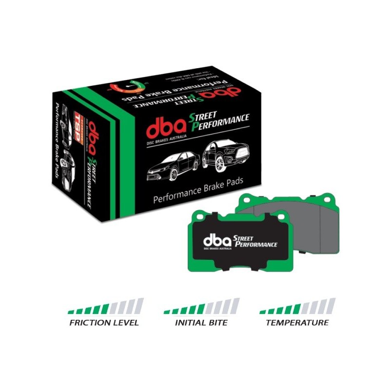 Kit freins arrière DBA Street Series T2 + plaquettes SP Toyota GT86 200 ch Ø290 mm (2012-2022) - DBA2663S-10-1803SP