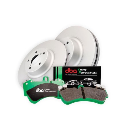 Kit de freinage avant DBA Street Series lisse + plaquettes Street Performance Toyota GT86 200 ch (2012-2022)