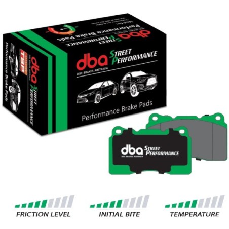 Kit de freinage avant DBA Street Series T2 rainuré + plaquettes Street Performance Toyota Hilux GR Sport 204 ch (2023+)