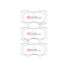 Kit de freinage avant DBA 4000 Series T3 rainuré + plaquettes Xtreme Performance Toyota Hilux GR Sport 204 ch (2023+)