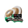 Kit de freinage avant DBA Street Series X-Gold + plaquettes Street Performance Toyota Hilux GR Sport 204 ch (2023+)