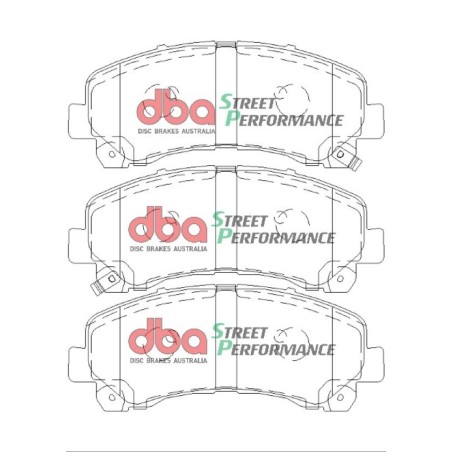 Kit de freinage avant DBA Street Series T2 + plaquettes Street Performance Isuzu D-MAX (2008-2020)