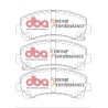 Kit de freinage avant DBA 4000 Series T3 + plaquettes Xtreme Performance Isuzu D-MAX (2012-2020)