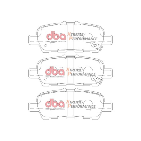 Kit de freinage arrière DBA 4000 Series T3 + plaquettes Xtreme Performance Infiniti Q70 Hybrid 360 ch (2014-2020)