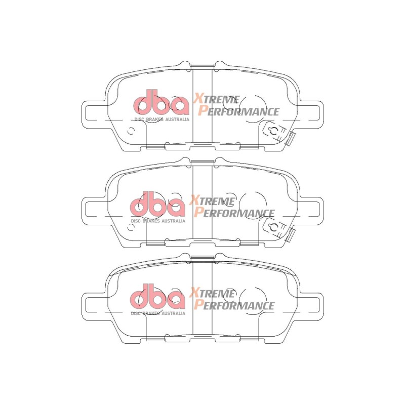 Kit de freinage arrière DBA 4000 Series T3 + plaquettes Xtreme Performance Infiniti M37 (2010-2014)