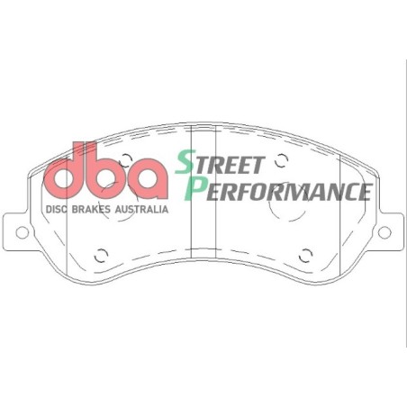 Kit de freinage avant DBA Street Series T2 + plaquettes Street Performance VW Amarok (2010-2022)