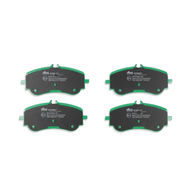 Kit de freinage arrière DBA Street Series T2 + plaquettes Street Performance VW Crafter 102/140/177 ch (2017+)