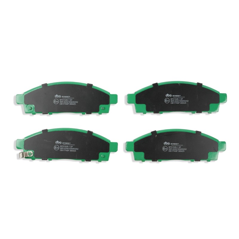 Kit de freinage avant DBA Street Series T2 + plaquettes Street Performance Fiat Fullback 154/181 ch (2015+)