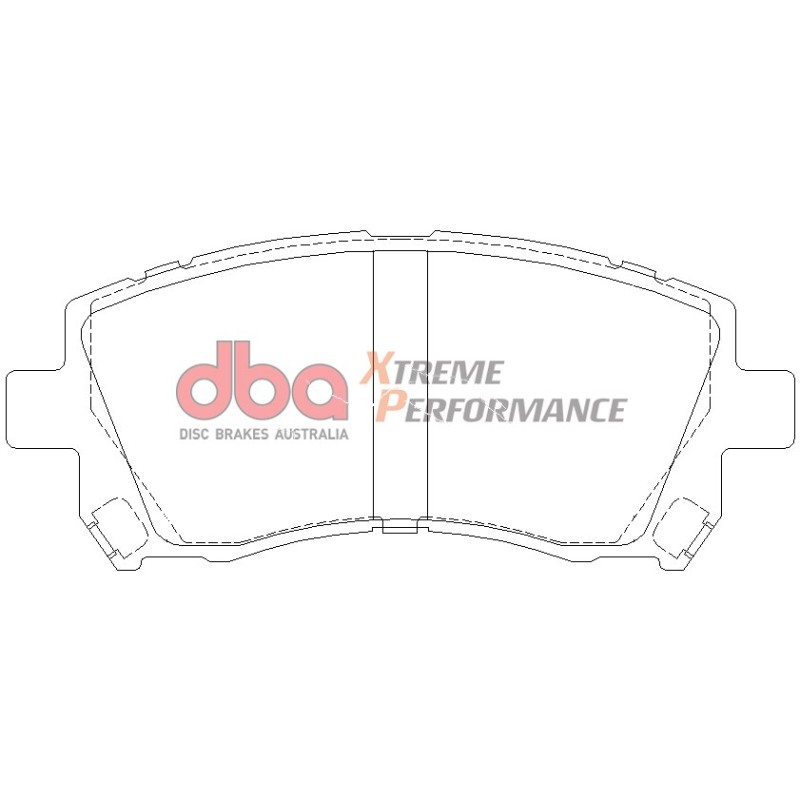 Kit de freinage avant DBA 4000 Series T3 + plaquettes Xtreme Performance Subaru Outback 150 ch (1996-1999)
