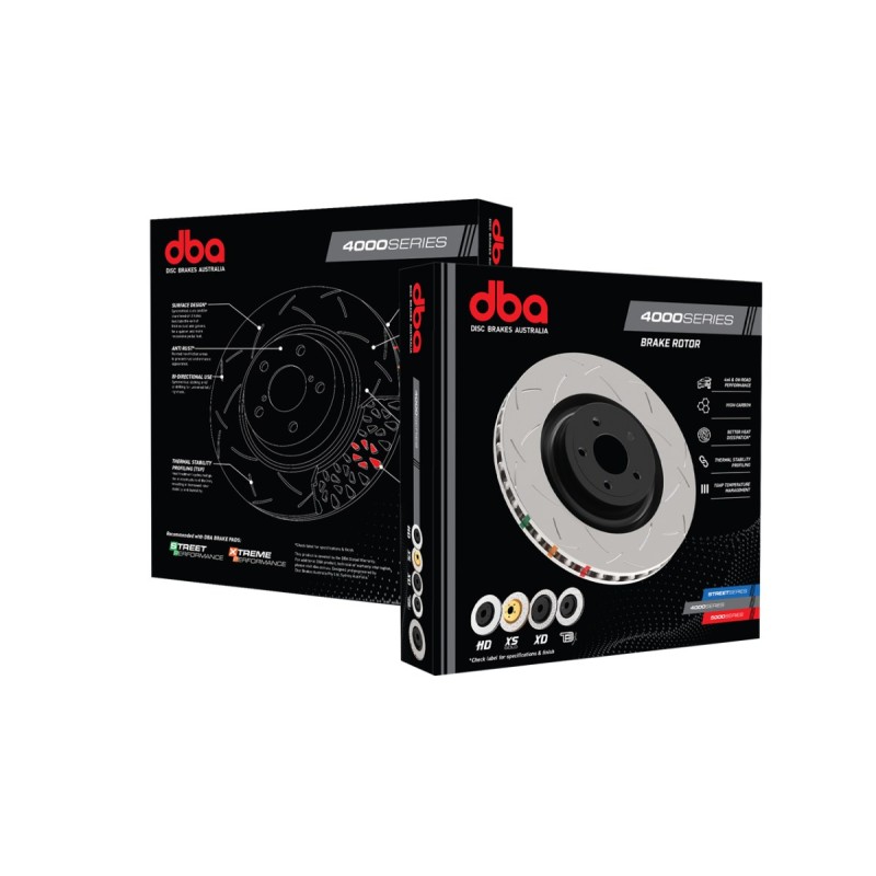 Kit de freinage avant DBA 4000 Series T3 + plaquettes Xtreme Performance Subaru Outback 150 ch (1996-1999)