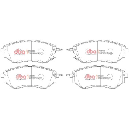 Kit de freinage avant DBA 4000 Series T3 + plaquettes Xtreme Performance Subaru Levorg VM 170 ch (2015-2021)