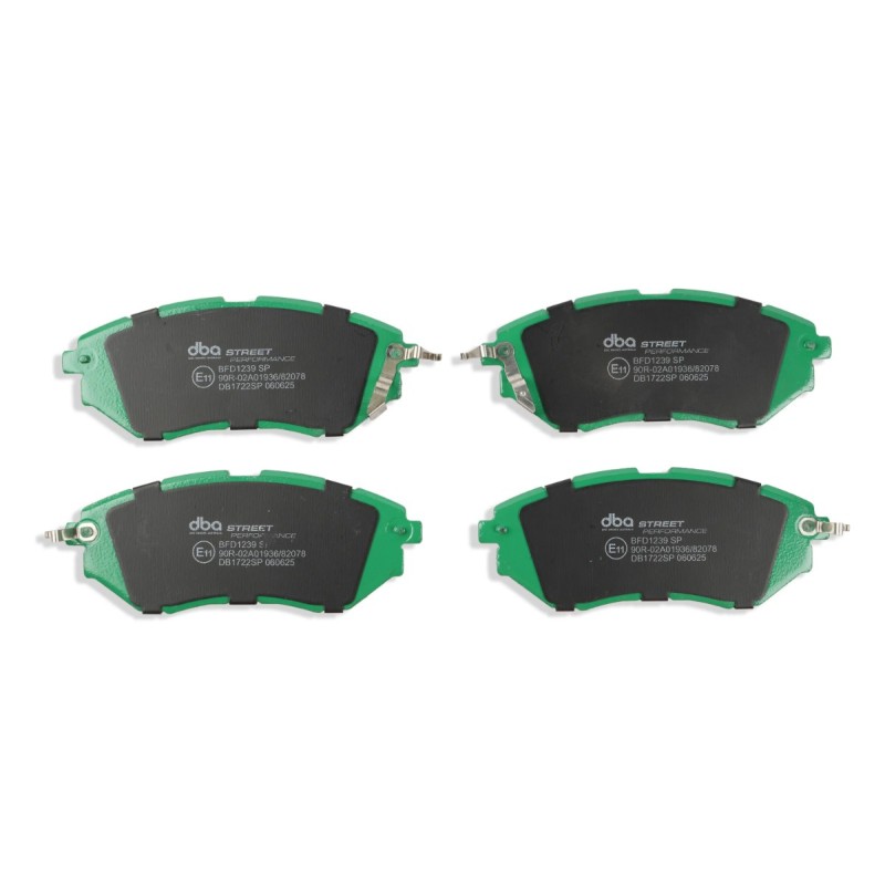 Kit de freinage avant DBA Street Series T2 + plaquettes Street Performance Subaru Tribeca (2005-2014)