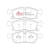 Kit de freinage avant DBA 4000 Series T3 + plaquettes Xtreme Performance Dodge Durango (2011-2024)