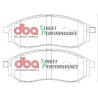 Kit de freinage avant DBA Street Series T2 + plaquettes Street Performance Nissan Skyline V36 (2006-2014)