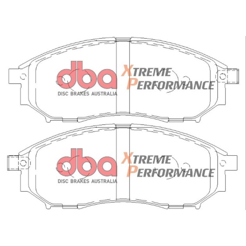 Kit frein avant DBA 4000 Series T3 + plaquettes Xtreme Performance Nissan Pathfinder Ø320 mm, plaquettes DB1696XP (2005-2012)