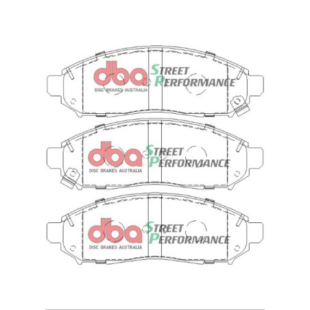 Kit de freinage avant DBA Street Series X-Gold + plaquettes Street Performance Nissan Pathfinder (2005-2012)