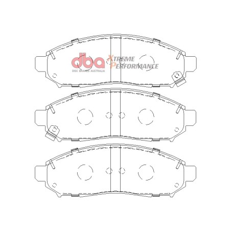 Kit frein avant DBA 4000 Series T3 + plaquettes Xtreme Performance Nissan Pathfinder Ø320 mm, plaquettes DB1835XP (2005-2012)