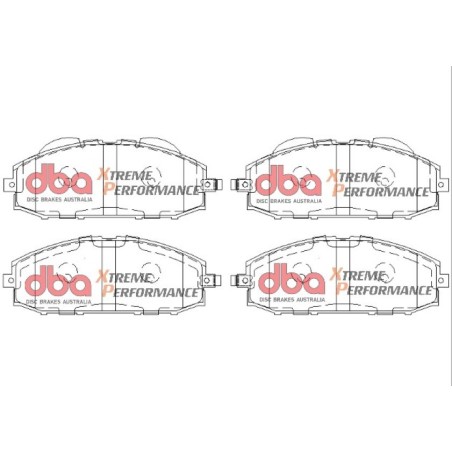 Kit de freinage avant DBA Street Series T2 + plaquettes Street Performance Nissan Patrol Y61 (1997-2013)