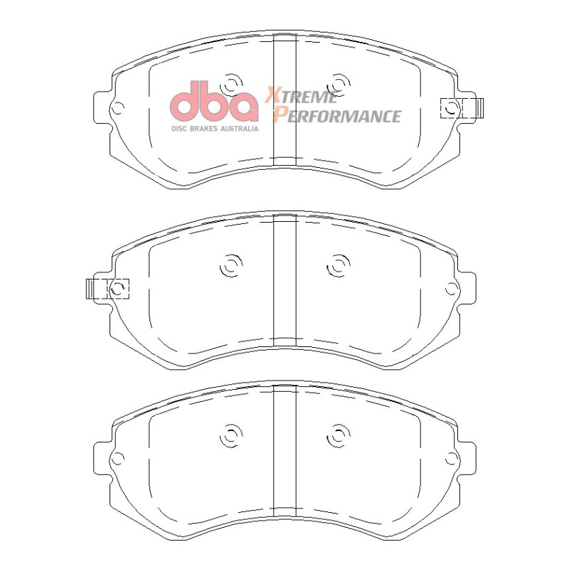 Kit de freinage arrière DBA 4000 Series T3 + plaquettes Xtreme Performance Nissan Patrol Y61 (1997-2013)