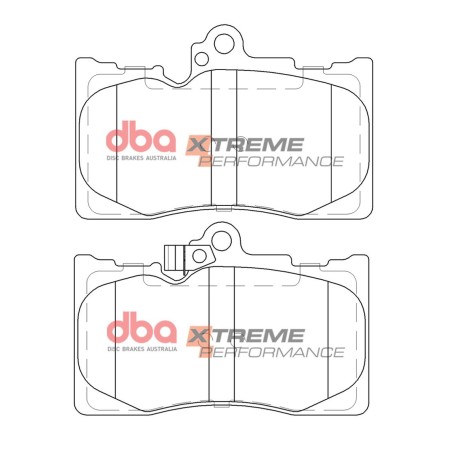 Kit de freinage avant DBA 5000 Series T3 + plaquettes Xtreme Performance Lexus GS450h (2012-2019)
