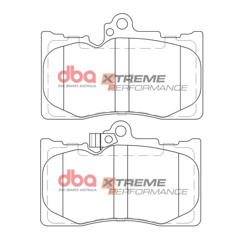 Kit de freinage avant DBA 5000 Series T3 + plaquettes Xtreme Performance Lexus RC200t F-Sport 245 ch (2016-2018)