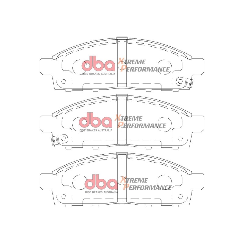 Kit de freinage avant DBA 4000 Series T3 + plaquettes Xtreme Performance Mitsubishi L200 (2006-2015) 136/167 ch (2006-2015)