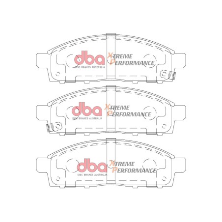Kit de freinage avant DBA 4000 Series T3 + plaquettes Xtreme Performance Mitsubishi L200 MQ 181 ch (2015+)