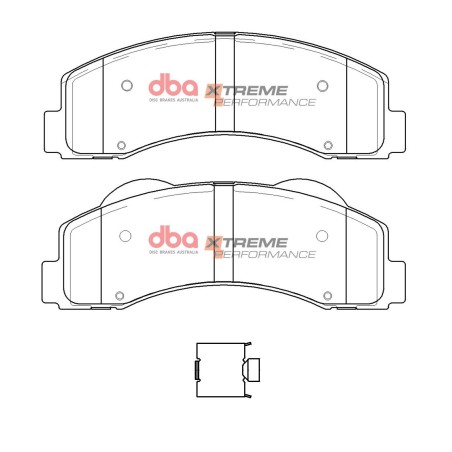 Kit de freinage avant DBA 4000 Series T3 + plaquettes Xtreme Performance Ford F-150 (2015-2017)