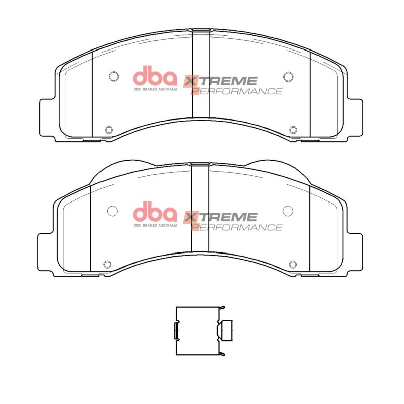 Kit de freinage avant DBA 4000 Series T3 + plaquettes Xtreme Performance Ford F-150 (2015-2017)