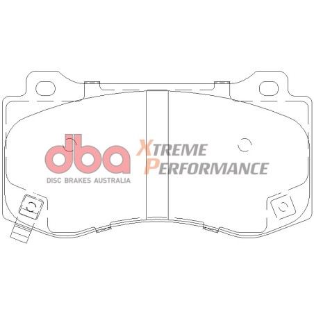 Kit de freinage avant DBA 4000 Series T3 + plaquettes Xtreme Performance Jeep Grand Cherokee (2006-2011)
