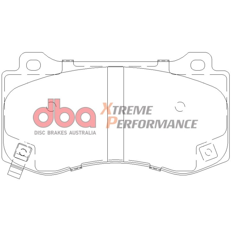 Kit de freinage avant DBA 4000 Series T3 + plaquettes Xtreme Performance Jeep Grand Cherokee (2006-2011)