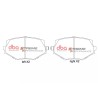 Kit de freinage avant DBA 4000 Series T3 + plaquettes Xtreme Performance Mazda MX-5 NB (1998-2005)