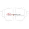 Kit de freinage avant DBA 4000 Series T3 + plaquettes Xtreme Performance Mazda MX-5 NB (2001-2005)