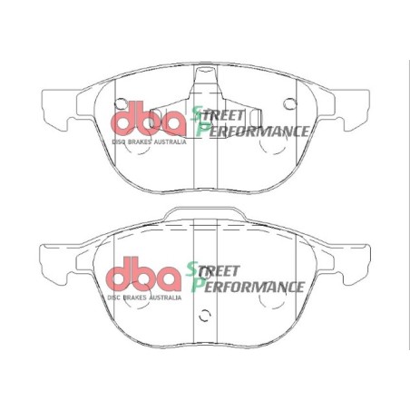 Kit de freinage avant DBA Street Series T2 + plaquettes Street Performance Mazda 3 BL (2009-2013)
